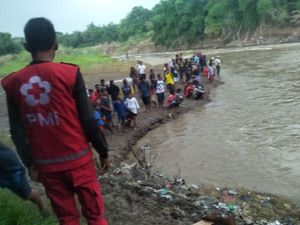 3 Bocah Terseret Arus Saat Mancing di Sungai Pemali Brebes, 1 Hilang