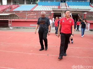 Ketum PSSI Tinjau Stadion Pendamping Piala Dunia U-20 di Sidoarjo
