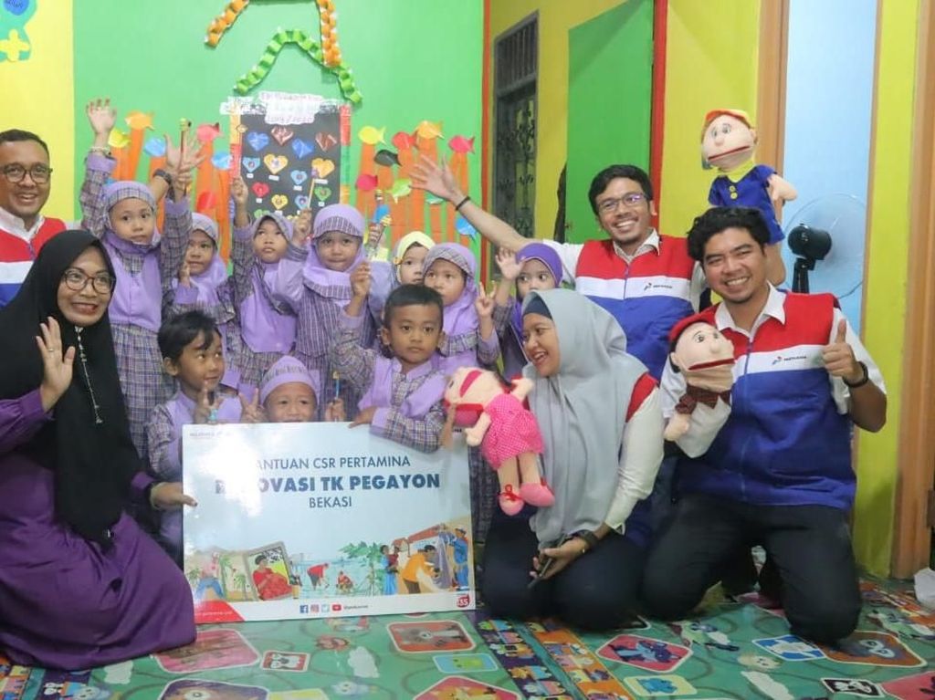 Siswa TK Pegayon Kembali Belajar Normal Usai Atap Sekolah Ambruk Siswa TK Pegayon Kembali Belajar Normal Usai Atap Sekolah Ambruk