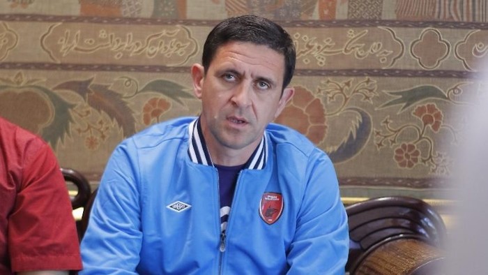 Asisten pelatih PSM Makassar, Nenad Bacina.