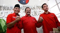 Momen Salam Komando Gibran dan Purnomo-Teguh