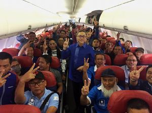 Zulhas Carter Pesawat untuk 392 Voters Menuju Kongres PAN
