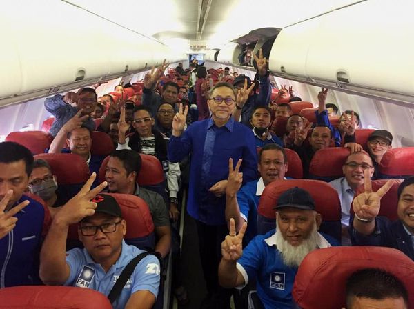 Zulhas Carter Pesawat untuk 392 Voters Menuju Kongres PAN