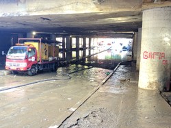 Underpass Kemayoran Belum Bisa Dilalui Kendaraan, Masih Digenangi Air 15 Cm