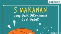 5 Makanan yang Baik Dikonsumsi Saat Batuk