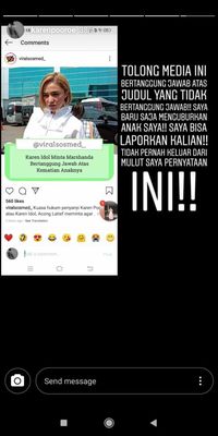 Duka Marshanda untuk Anak Karen Idol yang Meninggal di Apartemennya