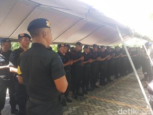 Kawal Kongres PAN, Ratusan Brimob Asal Sulsel Gelar Zikir