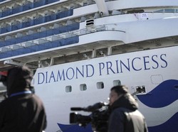71 Ribu Orang Terinfeksi, 454 Orang Positif Corona di Kapal Pesiar Jepang
