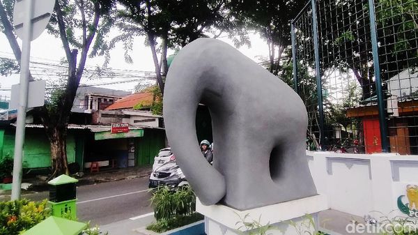 Begini Wujud Patung Gajah Mungkur yang Telan Dana Rp 1 M