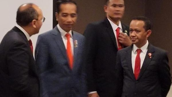 Momen Kepala BKPM, Bahlil Dampingi Jokowi di Canberra