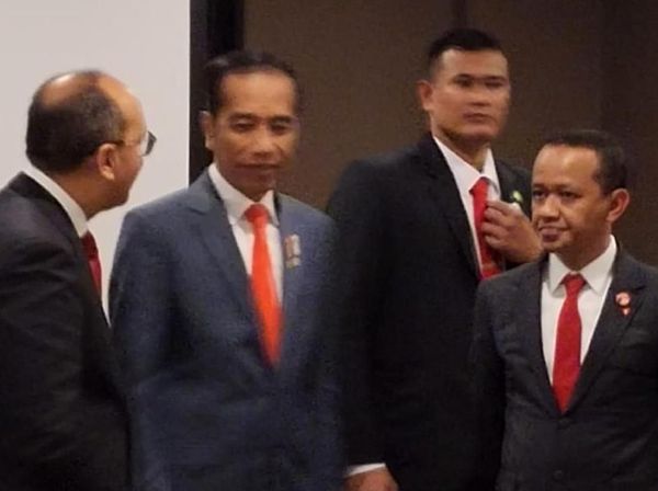 Momen Kepala BKPM, Bahlil Dampingi Jokowi di Canberra