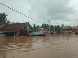 Banjir di 4 Kecamatan Musi Rawas, Ribuan Keluarga Terdampak