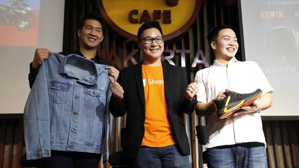 Sepatu dan Jaket Kece di Shopee Super Brand Day