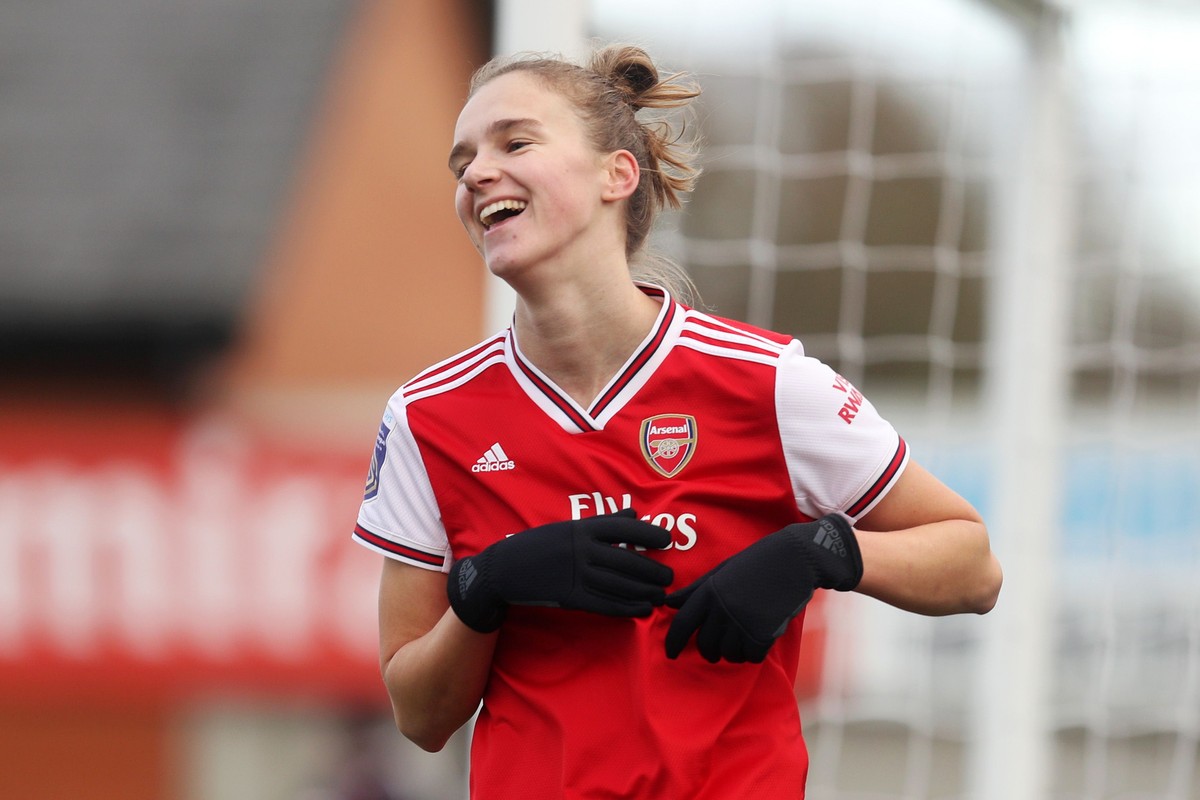 Perkenalkan, Ini Striker Cantik Arsenal. (Kate McShane/Getty Images)