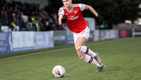 Vivianne Miedema merupakan ujung tombak Arsenal Women FC dengan nomor punggung 11. Dia mengawali karir di klub SC Heerenveen tahun 2011 (Getty Images)