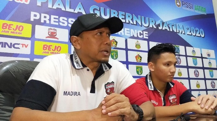 Konferensi pers Madura United