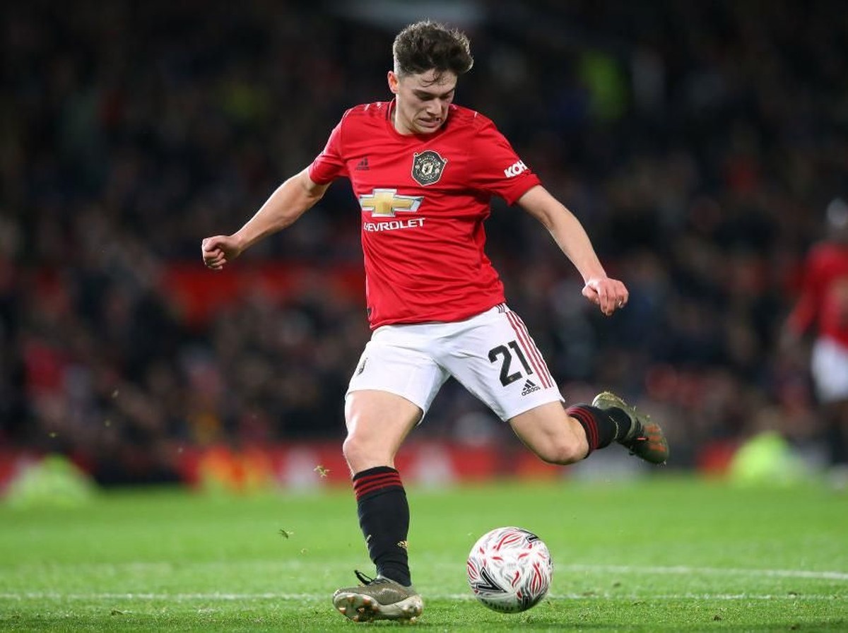 Daniel James berharap bisa segera klop dengan Bruno Fernandes (Foto: Alex Livesey/Getty Images)