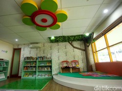 Ada Ruang Anak yang Nyaman di Perpustakaan Kemendikbud Lho