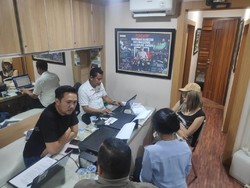 Penampakan Lucinta Luna saat Ditangkap