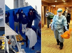 Potret Penumpang di Kapal Jepang yang Dikarantina Akibat Corona