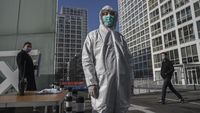 Kematian Infeksi Corona di China Tembus 100 Orang Per Hari