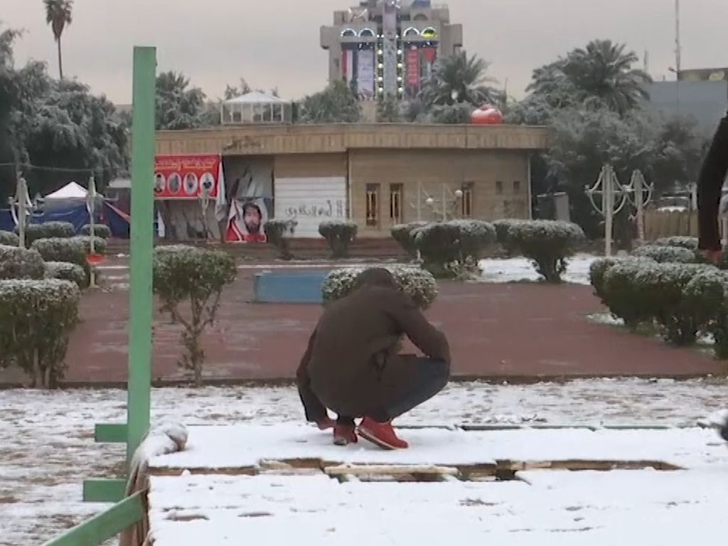 Hujan Salju Pertama di Irak