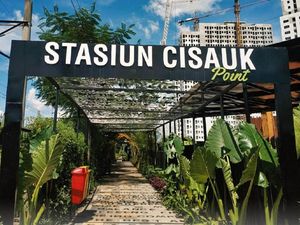 Keren! Begini Jalur Pedestrian Cisauk Point