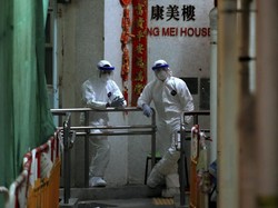 2 Penghuni Positif Corona, 100 Orang di Apartemen Hong Kong Dievakuasi