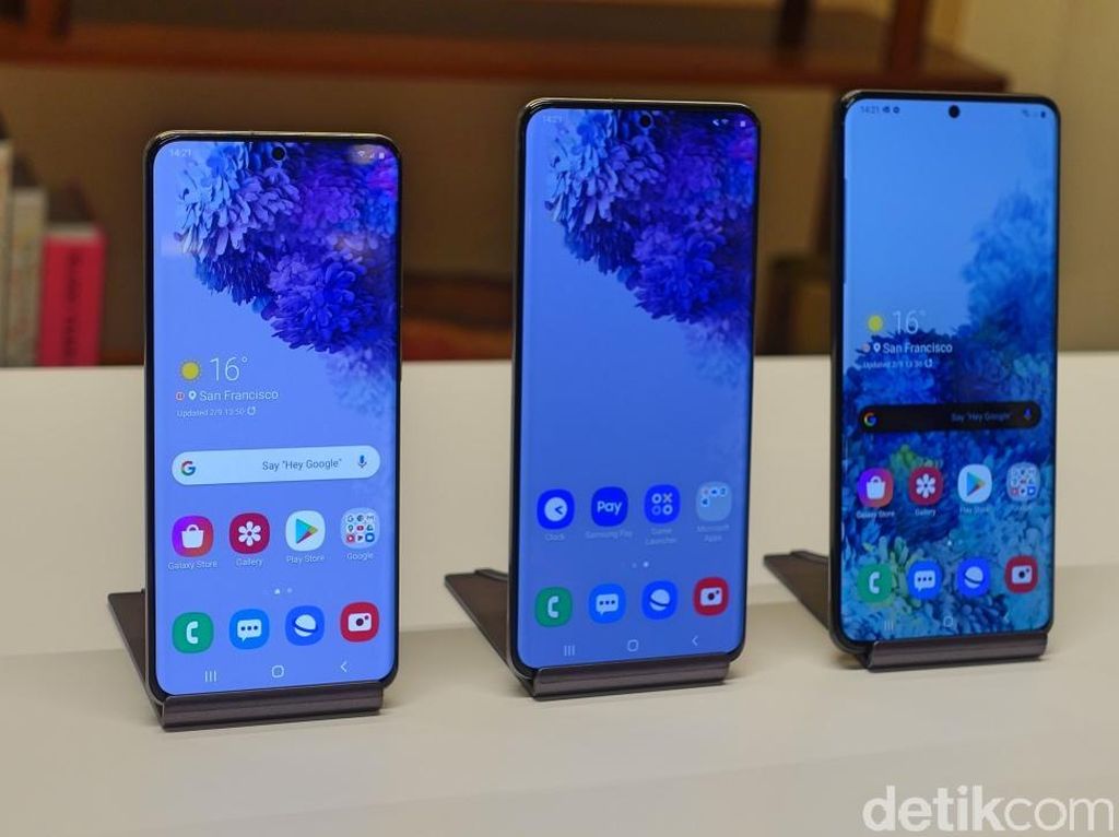 Trio Galaxy S20 Resmi Diluncurkan Samsung