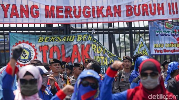 Tiga Serikat Buruh Dicatut dalam Tim Omnibus Law