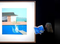 Wuih.. Lukisan Kolam Renang David Hockney Terjual Rp 314 Miliar