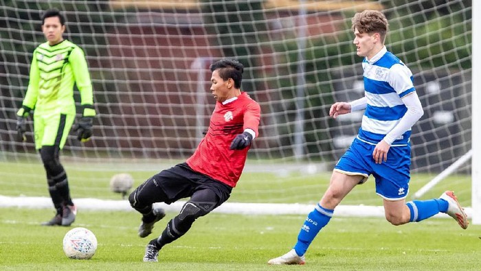 Garuda Select membenahi lini pertahanan usai takluk melawan QPR U18 denganskor 5-8 di London, Inggris.