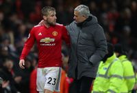 Shaw dan Mourinho (Catherine Ivill/Getty Images) 