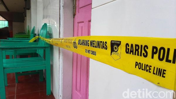Hotel TKP Pria-Wanita Meninggal Digaris Polisi