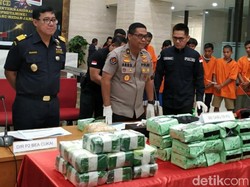 Bareskrim Tangkap 11 Pengedar Narkoba di Riau, 59 Kg Sabu Disita
