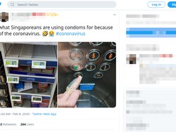 Viral Warga Singapura Pakai Kondom di Jari Agar Tak Tertular Virus Corona