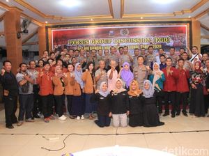 Begini Cara Polisi Madiun Peringati HPN 2020