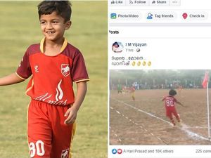 Bak Roberto Baggio, Bocah Ini Cetak Gol dari Tendangan Sudut