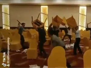 Viral! Video TikTok Parodi Lempar Kursi Kongres PAN