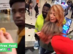 Tren Terbaru di TikTok, Nyomot Makanan Orang di Eskalator