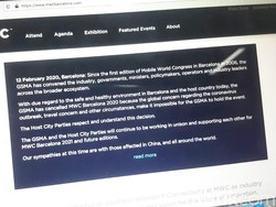 Bendera Putih MWC 2020 Barcelona Dipukul Virus Corona