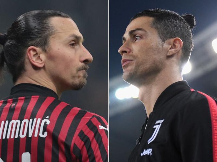 Zlatan Ibrahimovic, Cristiano Ronaldo