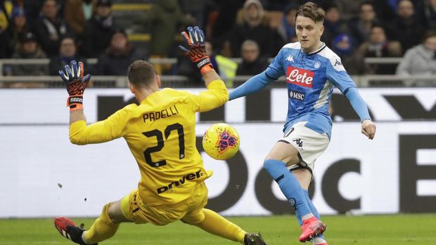 Tanpa Handanovic, Padelli Kesulitan Jaga Gawang Inter Milan