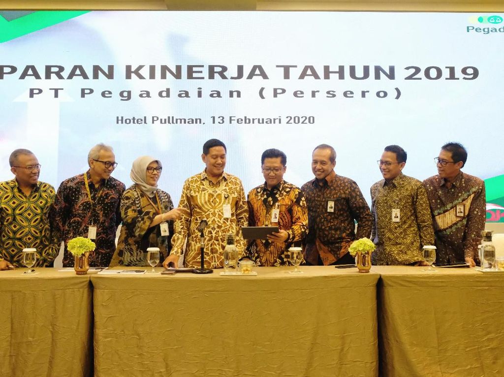 Tumbuh 12%, Laba Pegadaian Tembus Rp 3,1 T di 2019 Tumbuh 12%, Laba Pegadaian Tembus Rp 3,1 T di 2019