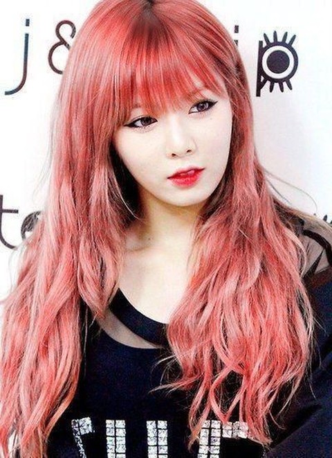 Sering Gonta Ganti Warna Rambut Warna Rambut Milik Hyuna 