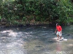 Sempat Tetiba Keruh dan Berbau, Sungai di Kulon Progo Kembali Jernih