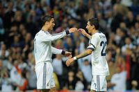 Angel Di Maria bersama Cristiano Ronaldo (Gonzalo Arroyo Moreno/Getty Images)