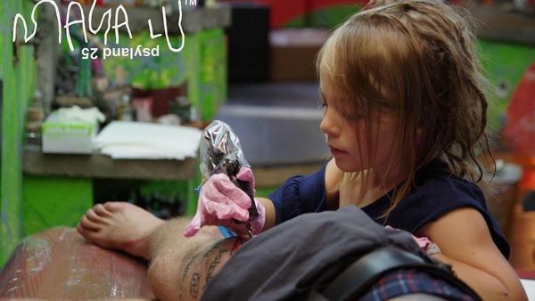 Seniman Tato Termuda Ini Usianya Baru 9 Tahun, Lihat Hasil Gambarnya