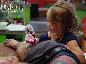 Seniman Tato Termuda Ini Usianya Baru 9 Tahun, Lihat Hasil Gambarnya