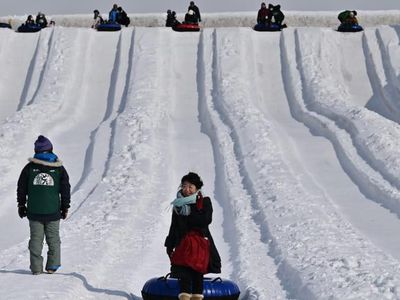 Potret Patung-Patung Salju Raksasa di Festival Sapporo